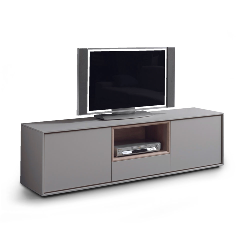 Recor TV-meubel KYARA - Eik/eik Grijs Recor TV-meubel KYARA - Eik/eik Grijs