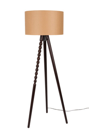Dutchbone Vloerlamp ARABICA - Woven Paper Hout