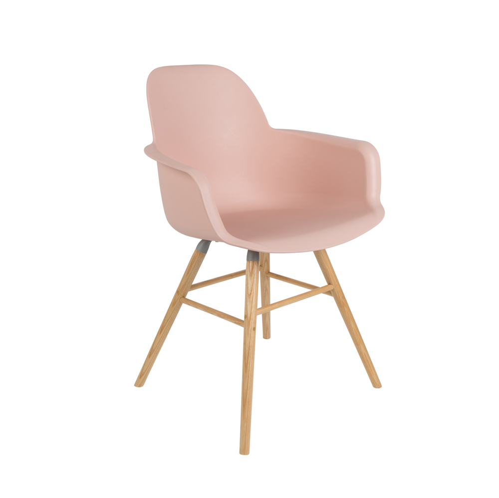 Zuiver Armstoel ALBERT - Old Pink Roze Zuiver Armstoel ALBERT - Old Pink Roze