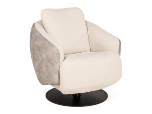 Henders & hazel Fauteuil ALBERTA - Avicci creme Beige