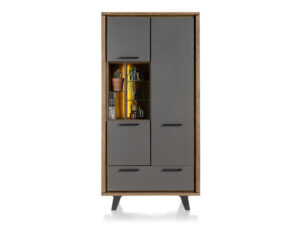 Henders & hazel Bergkast CUBO - Burned oak Multicolor