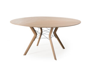 Mobitec Ronde tafel ECLIPSE - Eiken Hout