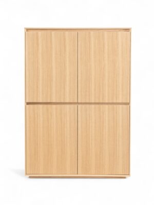 Crest Barkast SINTRA - Naturel eikefineer Hout