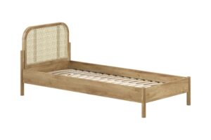 Richter young design Bed OLIVE incl. lattenbodem - Rotan Natural Oak Hout