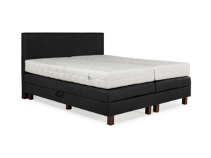 Richter young design Boxspring SPACEBOX incl. opbergruimte en matras - Zwart Zwart