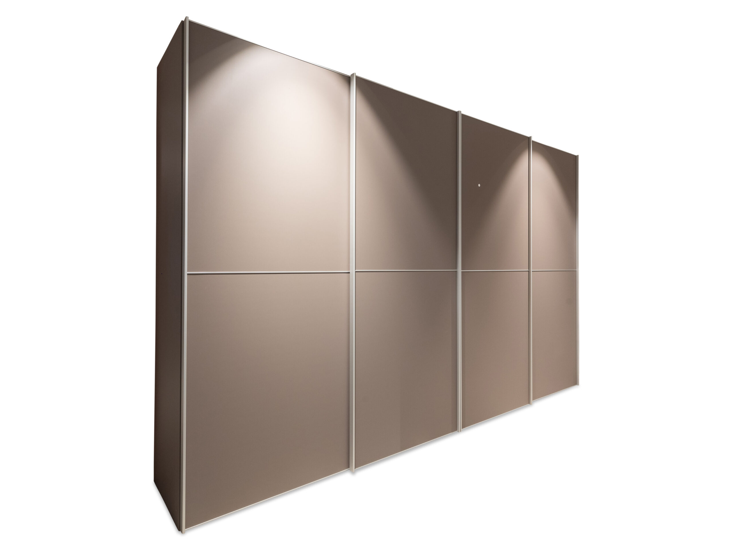 Staud Schuifdeurkast SINFONIE PLUS - Mokka Bruin Staud Schuifdeurkast SINFONIE PLUS - Mokka Bruin