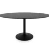 Tenzo Ovale tafel TACO 160 X 110 CM - Zwart Zwart Tenzo Ovale tafel TACO 160 X 110 CM - Zwart Zwart