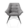 Henders & hazel Fauteuil RAVENNA - Antraciet Grijs Henders & hazel Fauteuil RAVENNA - Antraciet Grijs