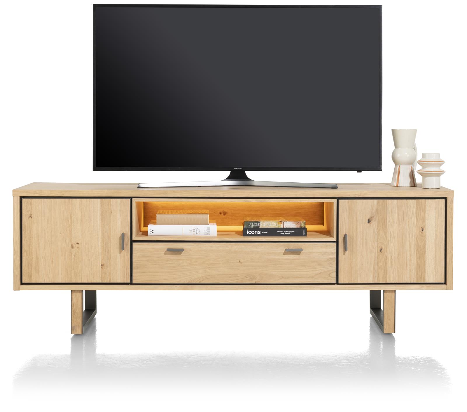 Henders & hazel Tv-meubel SHIMANTO - Bright Natural Oak Hout Henders & hazel Tv-meubel SHIMANTO - Bright Natural Oak Hout