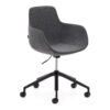 Kave home Bureaustoel TISSIANA - Donkergrijs Grijs Kave home Bureaustoel TISSIANA - Donkergrijs Grijs