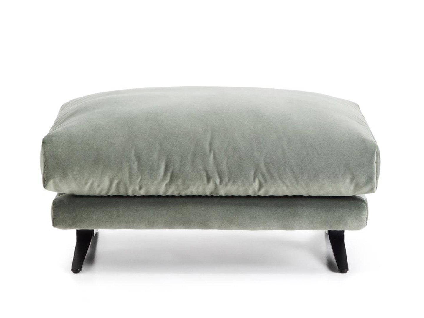 Kave home Voetbank VELIRO - Velvet Groen Groen Kave home Voetbank VELIRO - Velvet Groen Groen