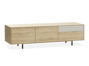 Maxfurn Tv-meubel FAMOUS klein - Fresh oak/ivory Hout