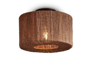 Good&mojo Plafondlamp IGUAZU S - Jute Naturel Bruin