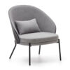 Kave home Fauteuil EAMY - Lichtgrijs Lichtgrijs Kave home Fauteuil EAMY - Lichtgrijs Lichtgrijs