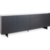 Novamobili Dressoir LIVING 2023 - Zwart Zwart Novamobili Dressoir LIVING 2023 - Zwart Zwart