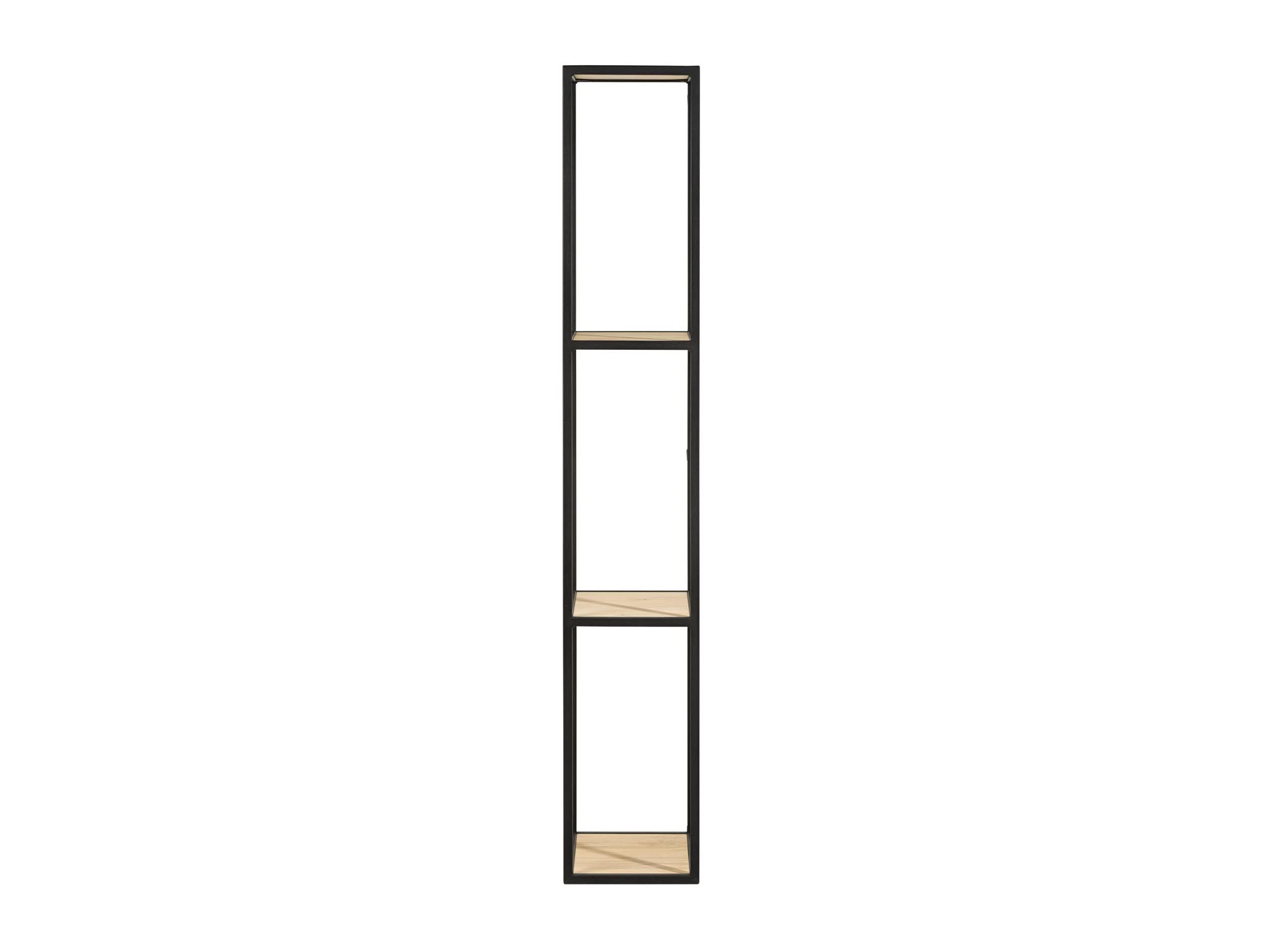 Xooon Boekenkast 180 cm ELEMENTS - Zwart metaal/naturel Hout Xooon Boekenkast 180 cm ELEMENTS - Zwart metaal/naturel Hout
