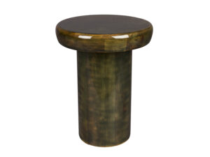 Dutchbone Bijzettafel S MUSH - Mangohout Groen