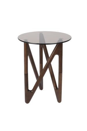 Dutchbone Bijzettafel NAIA - Walnoot Hout