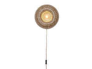 Good&mojo Wandlamp BARBADOS - Naturel/Bruin bamboe Bruin