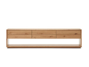 Kave home Tv-meubel ALGUEMA - Eikenfineer Hout