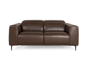 Modulax 2-zit MAXIME - Bruin leder Bruin