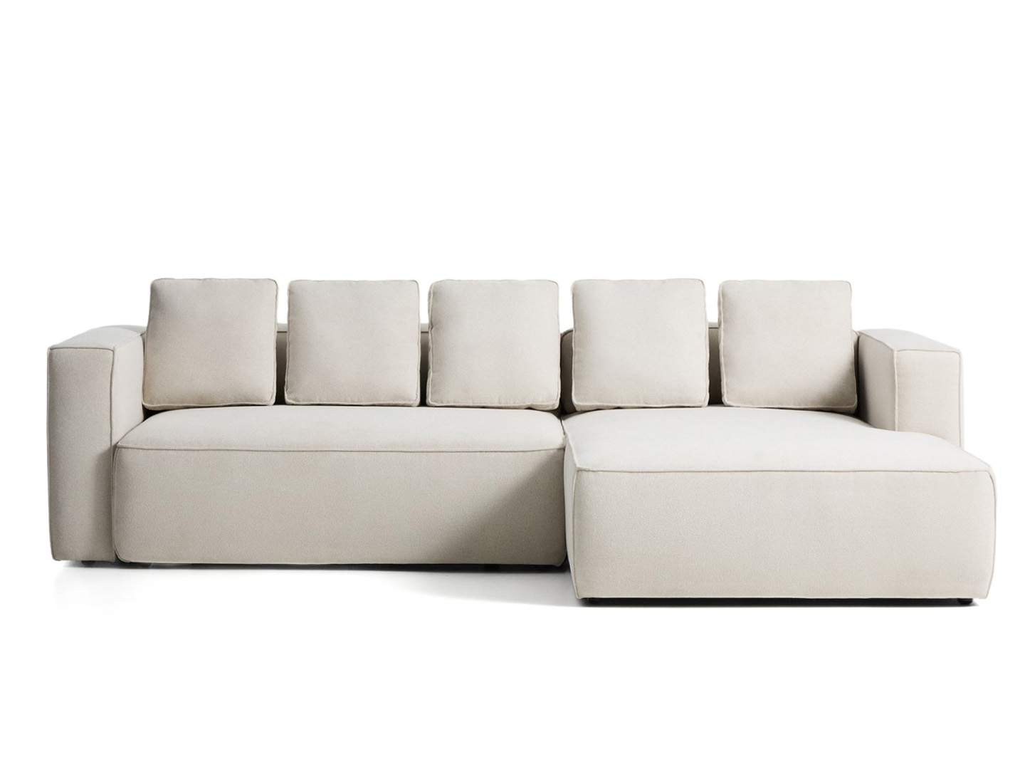 Kave home Hoekzetel met slaapfunctie MARELA - Beige Kave home Hoekzetel met slaapfunctie MARELA - Beige Beige