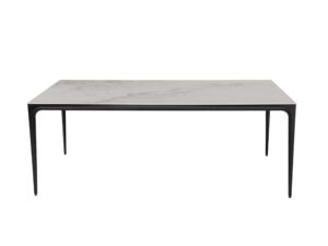 Modulax Eetkamertafel YARI - Wit keramiek Wit
