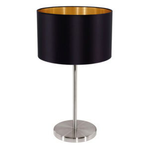 Eglo Tafellamp MASERLO - Zwart/Goud Zwart