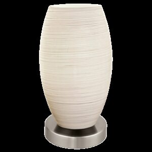 Eglo Tafellamp BATISTA - Wit Glas Wit