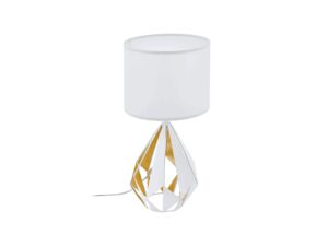 Eglo Tafellamp CARLTON - Goud Wit
