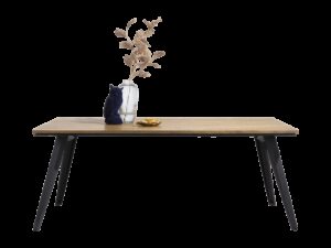 Henders & hazel Eetkamertafel CITY - Railway Brown Hout