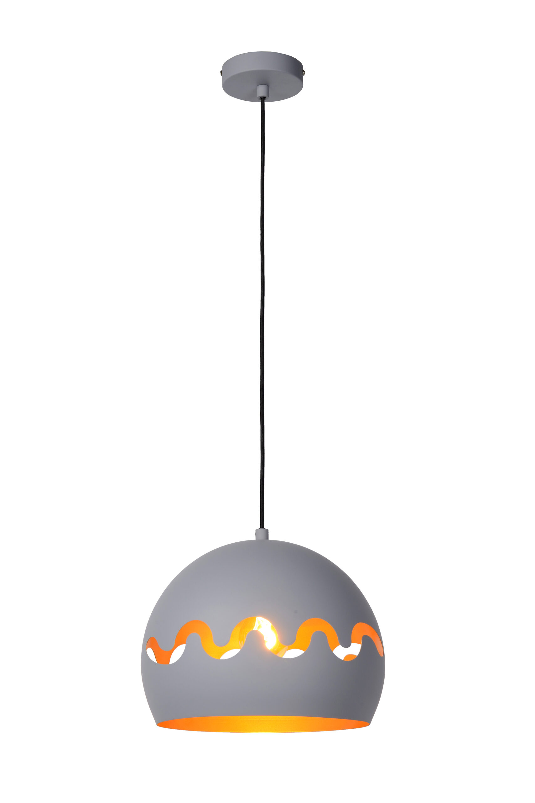 Lucide Hanglamp CORENTIN - Mat Lucide Hanglamp CORENTIN - Mat grijs Grijs