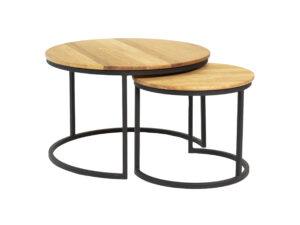 Richter design Set van 2 salontafels BO - Naturel Hout