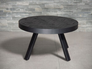 Richter young design Salontafel klein BLACK STEEL - Zwart Zwart
