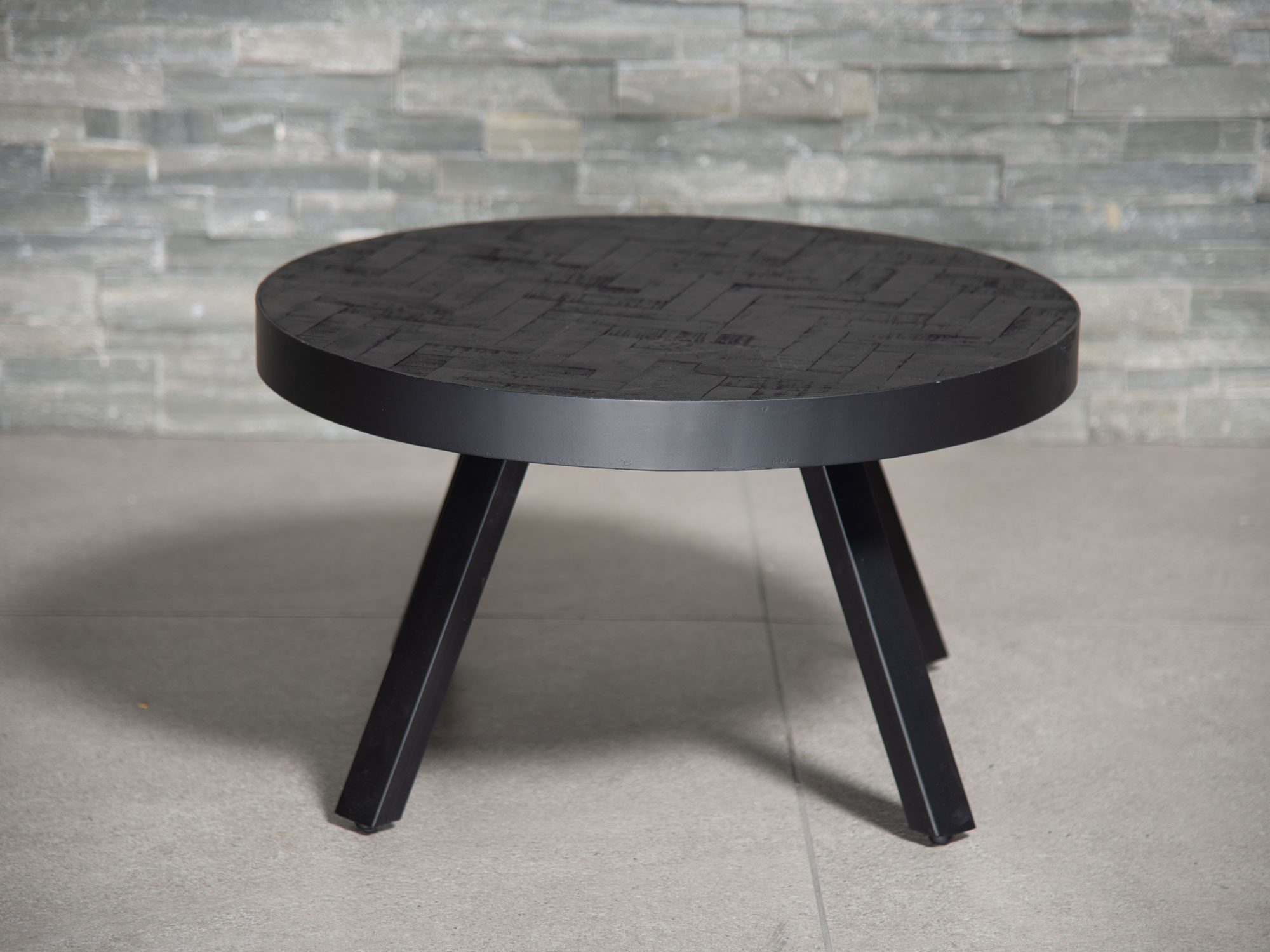 Richter young design Salontafel klein BLACK STEEL - Zwart Richter young design Salontafel klein BLACK STEEL - Zwart Zwart