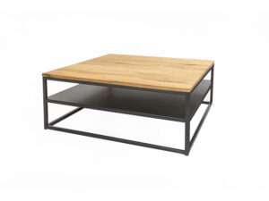 Richter young design Salontafel FA vierkant - Zwart/hout Hout